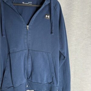 Under Armour Dark Blue Full-Zip Hoodie